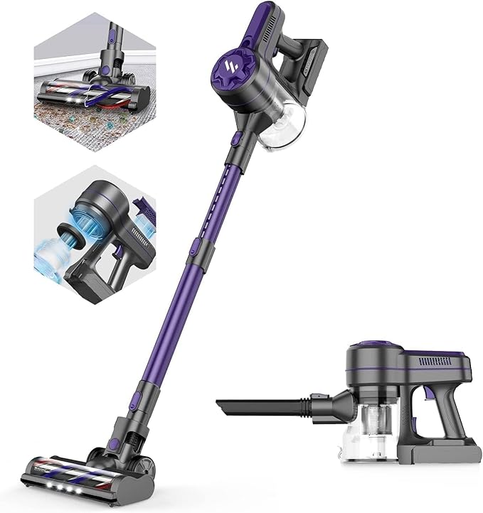 4-in-1 Lightweight Stick Vacuum Cleaner